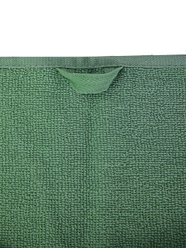 Полотенце махровое 30х60см LUCKY Атласный бордюр зеленая мурена хлопок 100% 000000000001226793