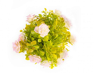 Цветок искусственный "Роза садовая" 20смR010446 000000000001189311