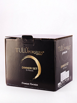 Набор столовой посуды 19 предметов TULU PORSELEN Vendy фарфор Набор столовой посуды 19 предметов TULU PORSELEN Vendy фарфор 000000000001212902