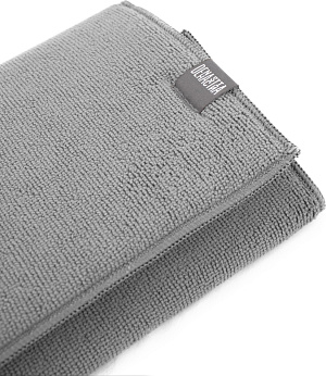 Набор сушилка+коврик для сушки посуды DE'NASTIA средний серый пластик/полиэстер 000000000001198907