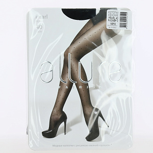 Колготки женские 40ден р.2 ALLURE Перл nero 000000000001197432