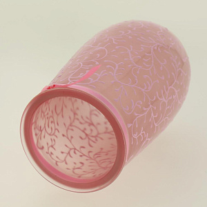 Стеклянная ваза-карандашницавысотой 120 мм Ручная роспись по тонировке 9014/120/r12012.2 000000000001194603