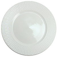 Обеденная тарелка Плетёный Узор Estetica, 27 см 000000000001114014