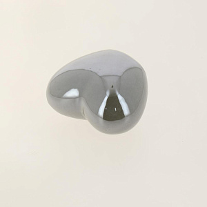 Фигура декоративная "Сердце" светлосерый 6,5х5см R011176 000000000001200331