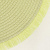 Салфетка сервировочная D35см LUCKY с бахромой желтая 60% полипропилен 40% полиэстер 000000000001208928
