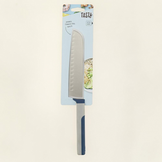 Нож сантоку 18см FACKELMANN TASTY нержавеющая сталь термостойкий пластик 000000000001208860