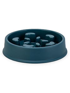 Миска для животных 400мл для медленного поедания корма микс полипропилен 000000000001229116