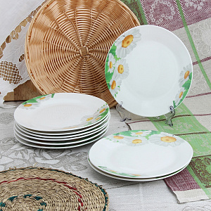 РОМАШК ПОЛЯНА Тарелка десерт 18см M39001 000000000001114465