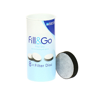 Сменные фильтрующие картриджи для воды Филл-энд-гоу Brita 000000000001127709