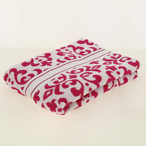 Полотенце махровое Privilea,75*150,100% хл,арт.15С22 Венеция,розовый. Произ-во  Беларусь 000000000001184483