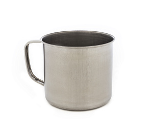 Кружка 340мл нержавеющая сталь 000000000001213577