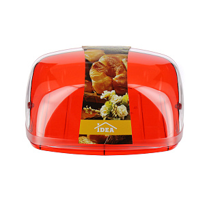 Малая хлебница Кристалл Idea, красный 000000000001129728