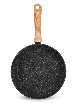 Набор посуды для приготовление 3 предмета (сковорода 24см/кастрюля 6л/крышка 24см) серый алюминий 000000000001229788