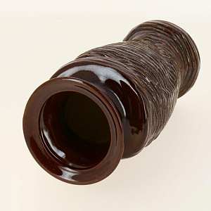 Ваза амур коричневая 20 см ввр-24455 000000000001191997