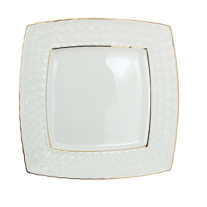 Десертная тарелка Снежная королева Коралл, 16.5 см 000000000001001223