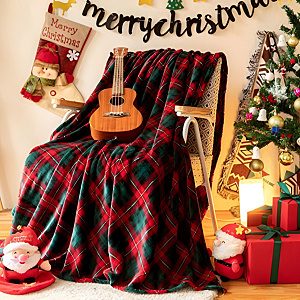 Плед 150х200см Шотландка полиэстер 000000000001220191