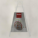 Вешалка для крышек 23х7х42см METALTEX Kiwi экспозиция 12шт нержавеющая сталь 000000000001204520