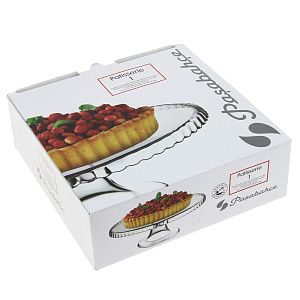 PATISSERIE Блюдо на ножке для торта 28см PASABAHCE стекло 000000000001002815