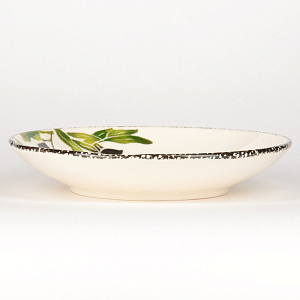 Тарелка суповая 19,5см CERA TALE Оливки глазурованная керамика 000000000001207954