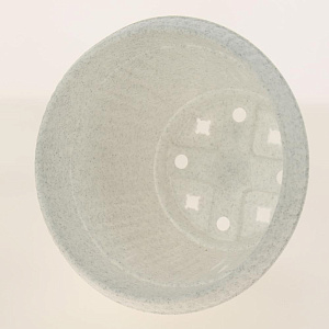 Горшок для цветов Таити D 180 mm с подставкой №3 мраморный 1,9л ING41018FМР 000000000001194535