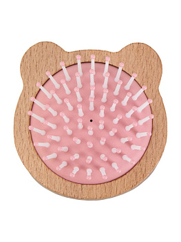 Расческа массажная 7х7см круглая в ассортименте полипропилен 000000000001229385