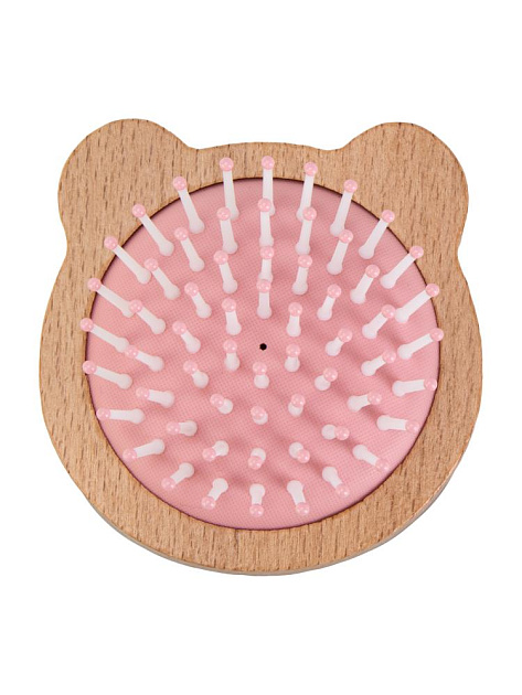 Расческа массажная 7х7см круглая в ассортименте полипропилен 000000000001229385