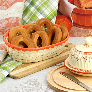 Овальная хлебница Дока, 25?18?7 см 000000000001097786