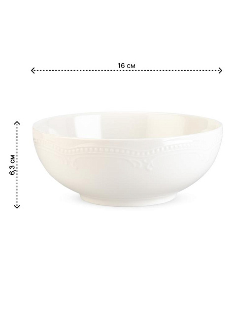 Салатник 16х6,3см MATISSA Elegance фарфор 000000000001230104
