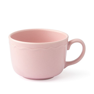 Кружка 480мл DE'NASTIA Romeo розовый матовый керамика 000000000001216776