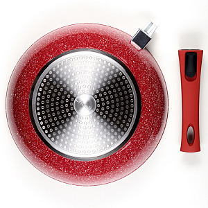 Сковорода-Вок 28см CRISTELLE Fuerza кованый алюминий Cr2371 000000000001205262