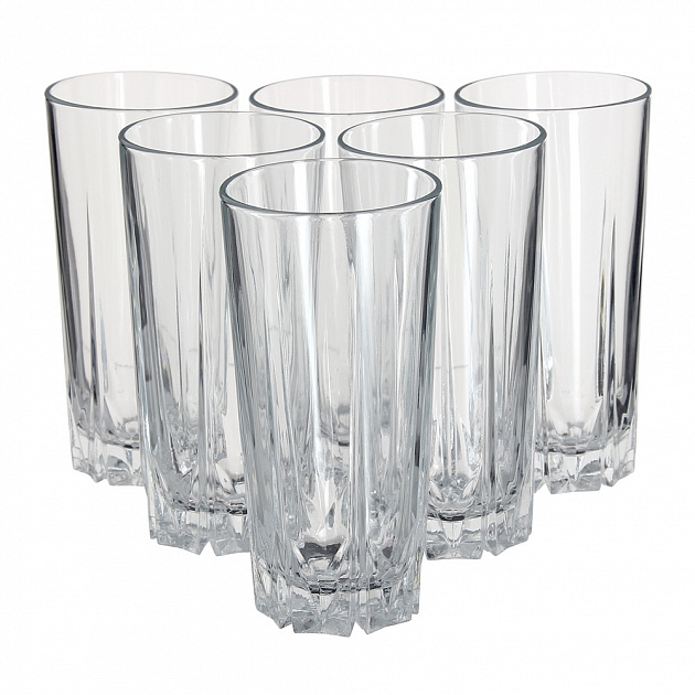 Набор стаканов для коктейля Karat Pasabahce, 330мл, 6 шт. 000000000001006075