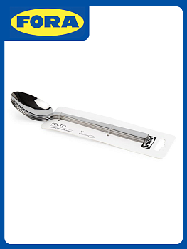 Набор ложек столовых 3шт FORA Ресто нержавеющая сталь 000000000001228150