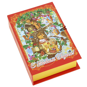 Подарочная коробка Белочки-S Magic Time,  18х12х5 см 000000000001150377