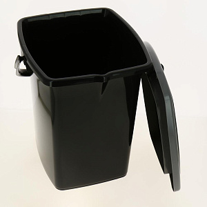 Ведро гигиеническое 22л черный PLAST TEAM PT9080ЧЕРН-6РS 000000000001132531