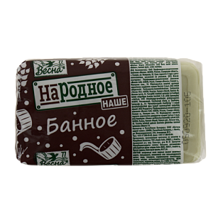 Мыло туалетное 140гр Банное Весна 1104 000000000001202517