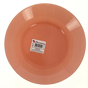 PINK CITY Тарелка суповая 22см PASABAHCE стекло 000000000001177411