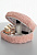 Косметичка 15x6x10см LUCKY Уютная с шерпой розовый полиэстер 000000000001216881