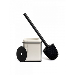 Щетка для унитаза 11x11x36см DE'NASTIA IRON STAND белый керамика/железо 000000000001225133