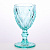 Кубок для вина Pecco romb 240мл бирюзовый стекло 000000000001210139