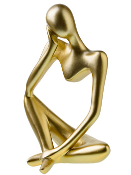 Фигура декоративная 13см Мыслитель 000000000001219433