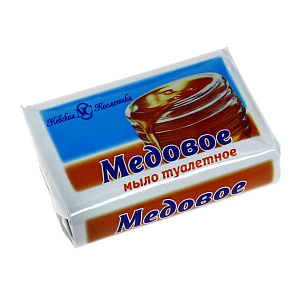 Твердое мыло Медовое Невская Косметика, 90гр. 000000000001001840