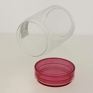 COLORLICIOUS Банка д/сыпучих 1л с розовой крышкой L8122 000000000001182529