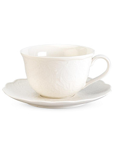 Пара чайная 240мл Barocco фарфор 000000000001230122