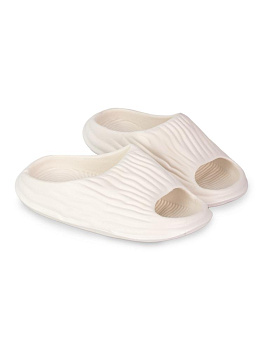 Сланцы женские волна 36-37 белый ЭВА 000000000001226711