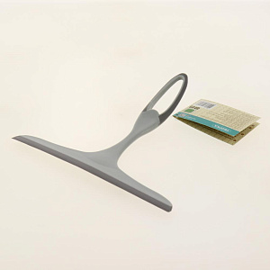 Скребок-водосгон 25x22см DE'NASTIA серый пластик/ТПР 000000000001184205