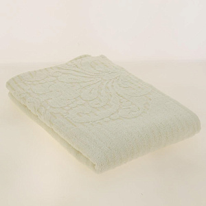 Полотенце махровое  70*140 Корсо крем пр-ва Азербайджан, 100% хлопок, кольцевая пряжа. Жаккардовые, плотность 390г/м2. 107652 000000000001196762