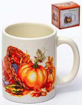 Кружка 350мл ELRINGTON ТЫКВА подарочная упаковка доломит 110-07083 000000000001205205