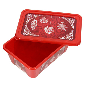 Контейнер Крисмас Полимербыт, 0.9л 000000000001166685