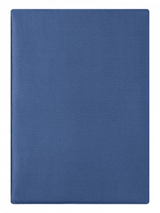 Пододеяльник 145x210см DE'NASTIA NEW сатин 2х-сторонний голубой/синий хлопок 000000000001215767