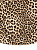 Салфетка сервировочная 38см DE'NASTIA Лео круглая бежевый/черный ПВХ 000000000001221302